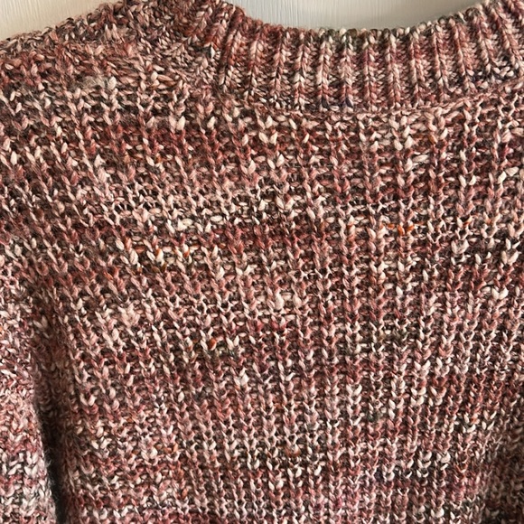 LOFT Multicolored Stitchy Sweater Size medium - Picture 5 of 5
